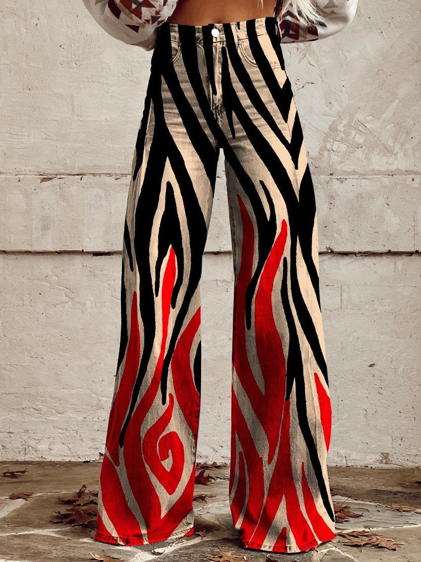 Hot Selling Plus Size Women's Casual Pants Thin Imitation Jeans
