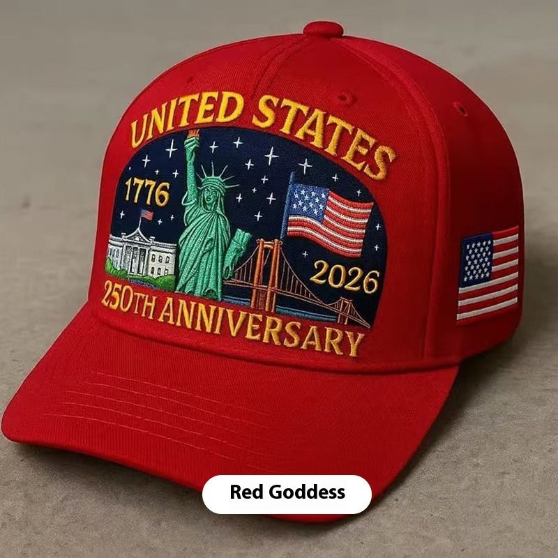 Embroidered Baseball Cap Fashion Brand Retro Washed Sun Protection Hat For Men And Women