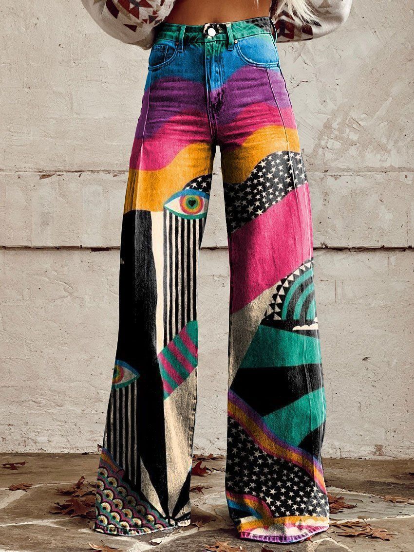 Hot Selling Plus Size Women's Casual Pants Thin Imitation Jeans