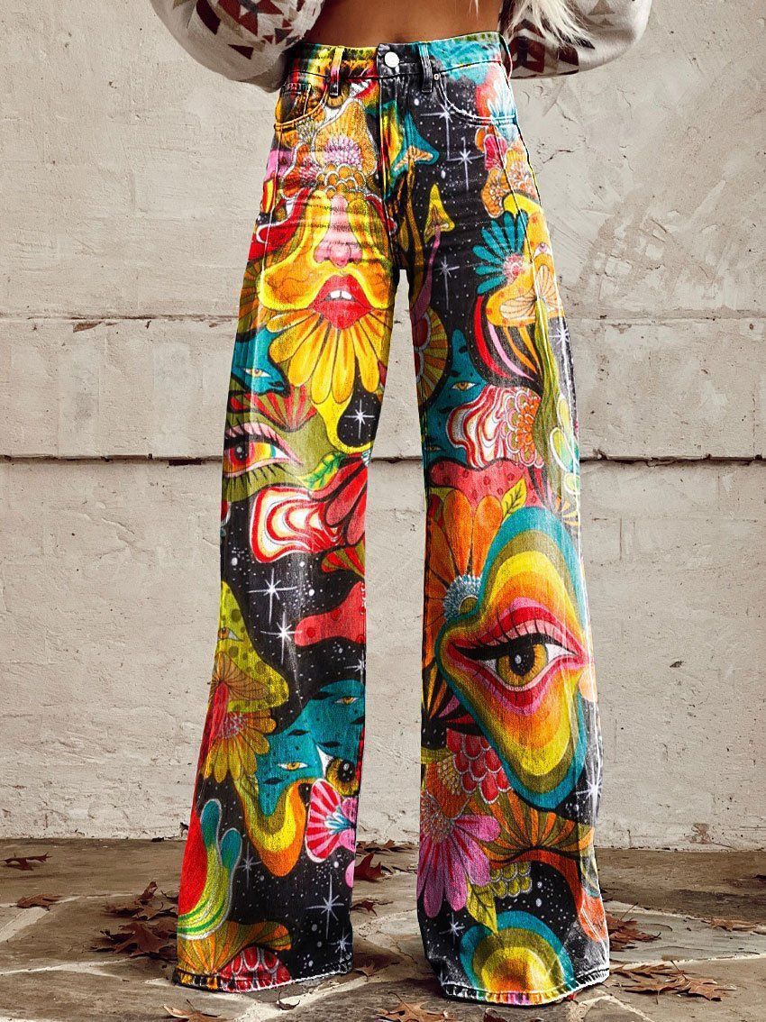Hot Selling Plus Size Women's Casual Pants Thin Imitation Jeans
