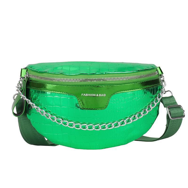 Fashion Crossbody Women Chest Bag Stone Pattern One-shoulder Crossbody Bag All-match Messenger Belt Bags