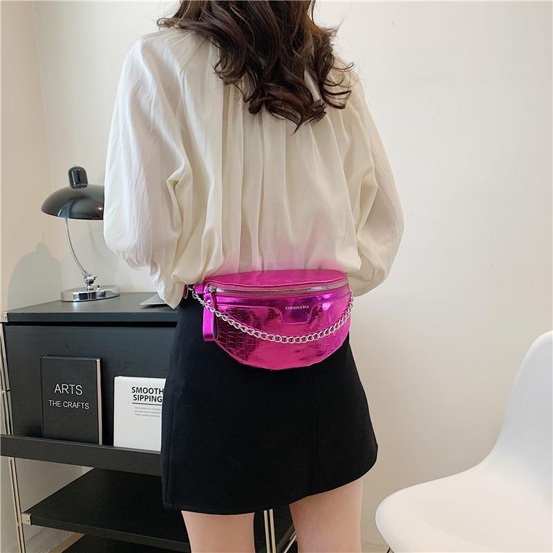 Fashion Crossbody Women Chest Bag Stone Pattern One-shoulder Crossbody Bag All-match Messenger Belt Bags