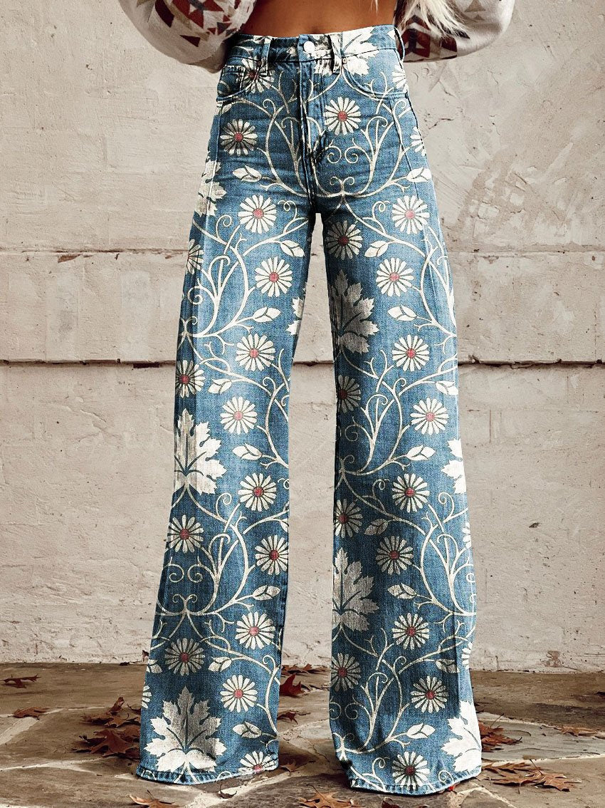 Hot Selling Plus Size Women's Casual Pants Thin Imitation Jeans