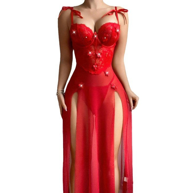 Red Sexy Dress Underwear Women