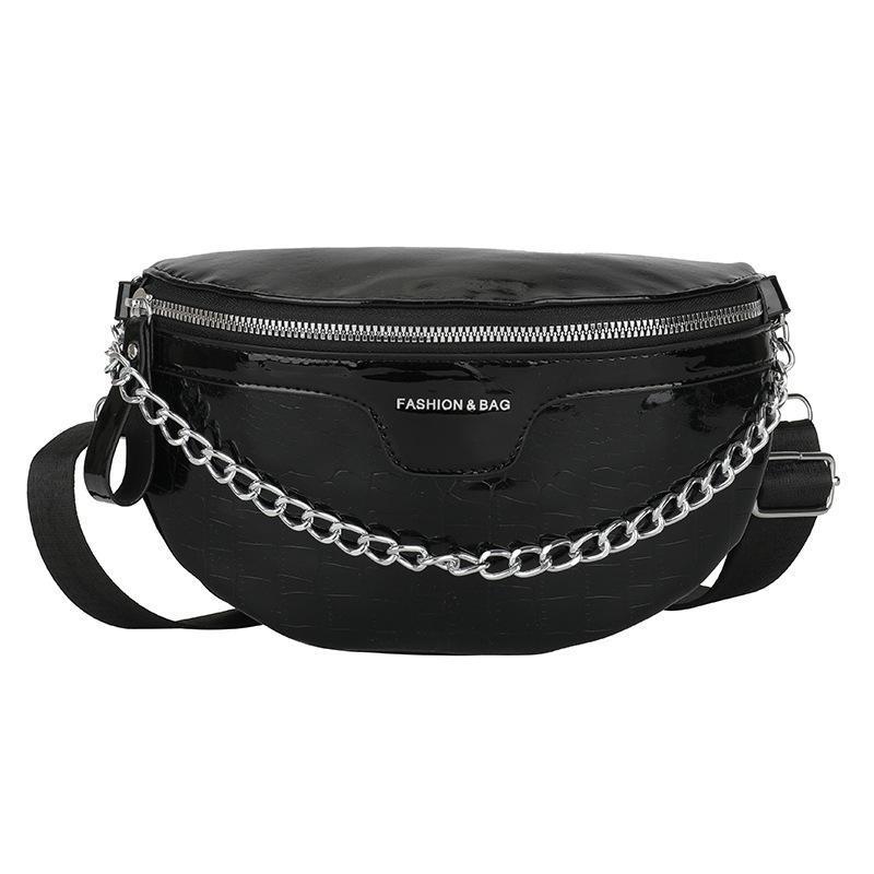 Fashion Crossbody Women Chest Bag Stone Pattern One-shoulder Crossbody Bag All-match Messenger Belt Bags
